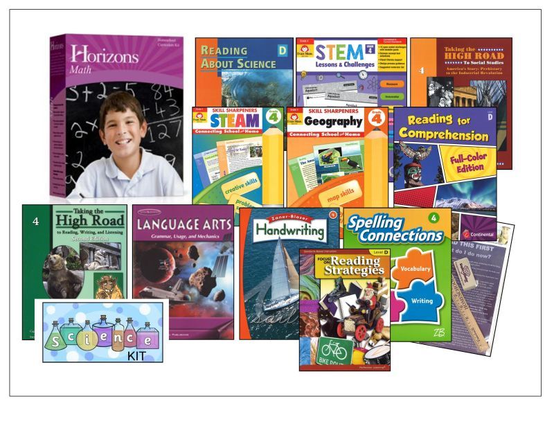 Level E All-Subject Package Homeschool Curriculum │Ages 9-12