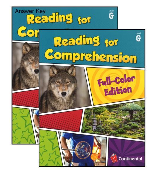 Reading For Comprehension Level G Grade 7 Bundle