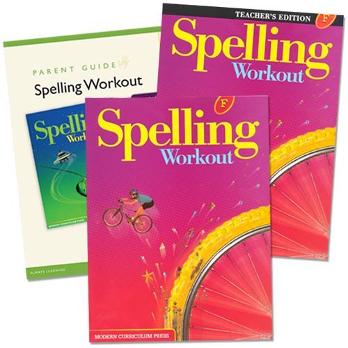 Spelling Workout F Grade 6 Bundle