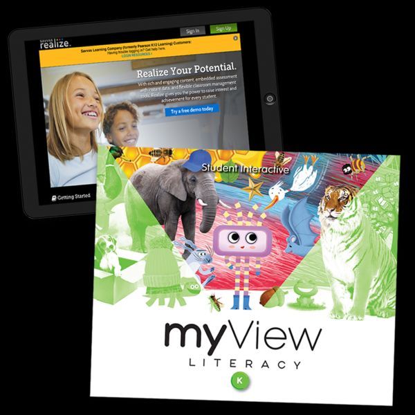 myView Literacy Homeschool Bundle Kindergarten Kit