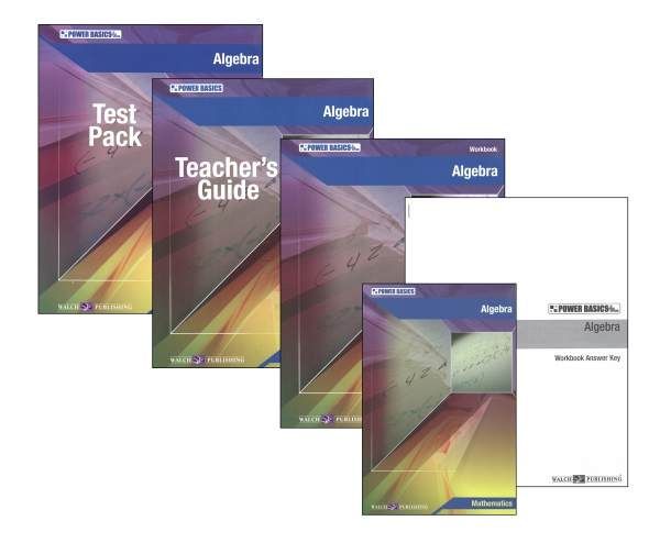Power Basics: Algebra Homeschool Bundle