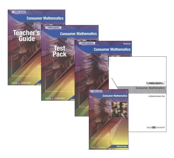 Power Basics: Consumer Mathematics Homeschool Bundle
