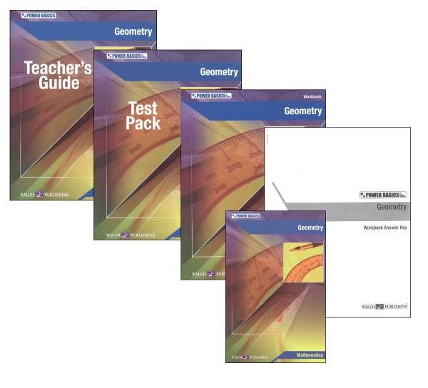 Power Basics: Geometry Homeschool Bundle